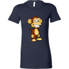 test shirt - monkey, cowboy