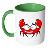 test mug - crab