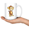 test mug - sign monkey dog